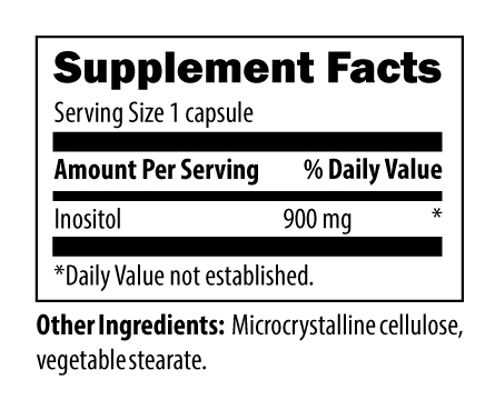 Inositol 120ct Vegetarian Capsules-670
