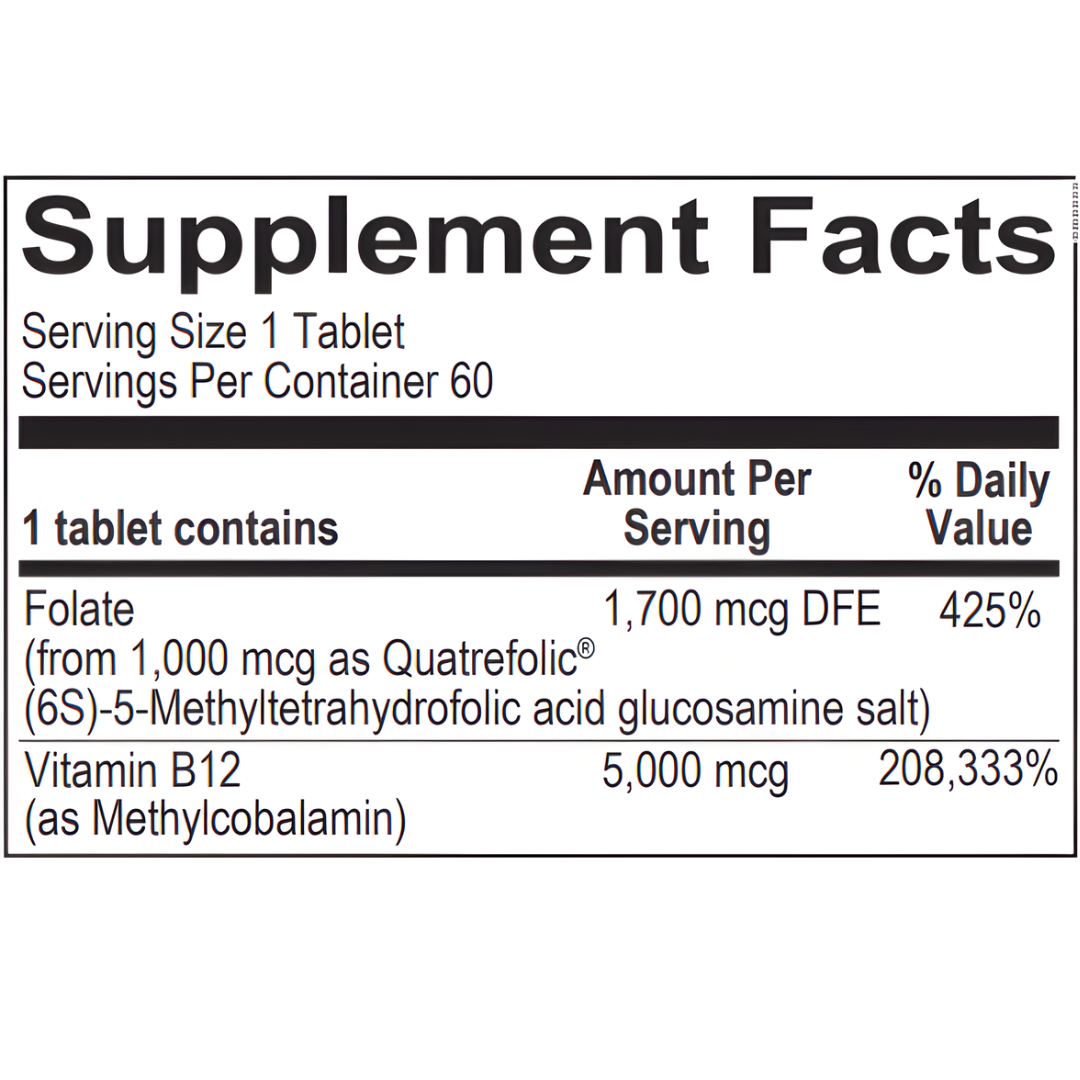 Noble B12 Active Folate - Image 2