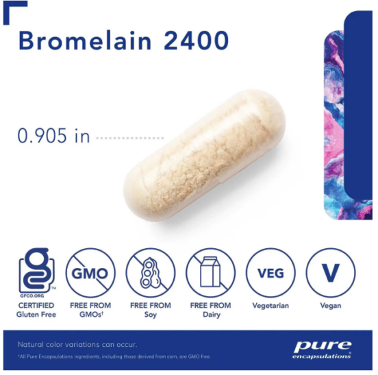 Bromelian 2400 500mg - Image 3