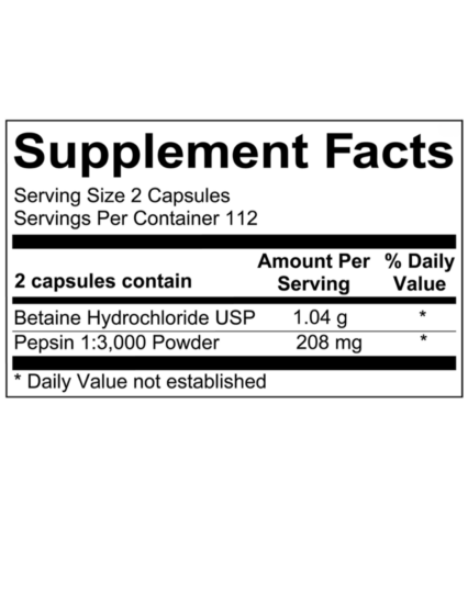 Betaine & Pepsin - Image 2