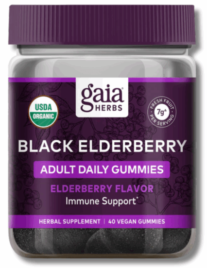 Black Elderberry Adult Daily Gummies